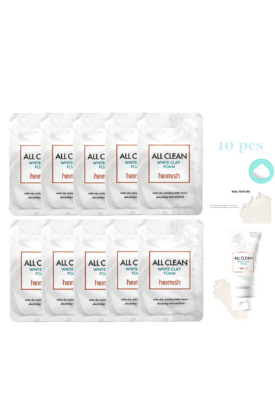 HEIMISH All Clean White Clay Foam 2ml sample *10 pcs
