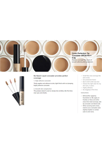 THE SAEM Cover Perfection Tip Concealer 6.5g