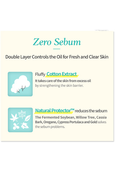 ETUDE HOUSE Zero Sebum Powder 4g NEW (Oil Control Loose Setting Powder)