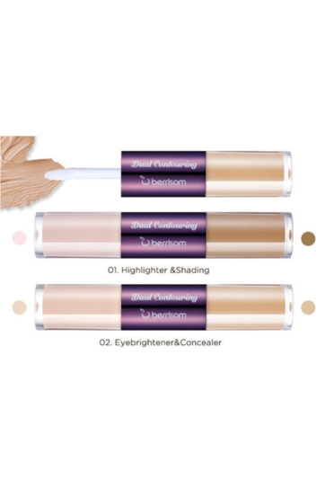 BERRISOM Oops Dual Contouring 3.5G+3.5G HighlighterShading/BrighteningConcealer