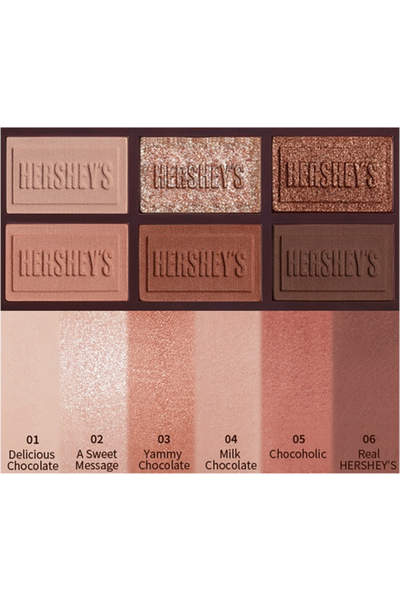ETUDE HOUSE Play Color Eyes Mini HERSHEY'S #Original 0.8g *6color Eye Shadow