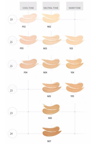 ETUDE HOUSE Double Lasting Serum Foundation Samples 3 shades *5pcs