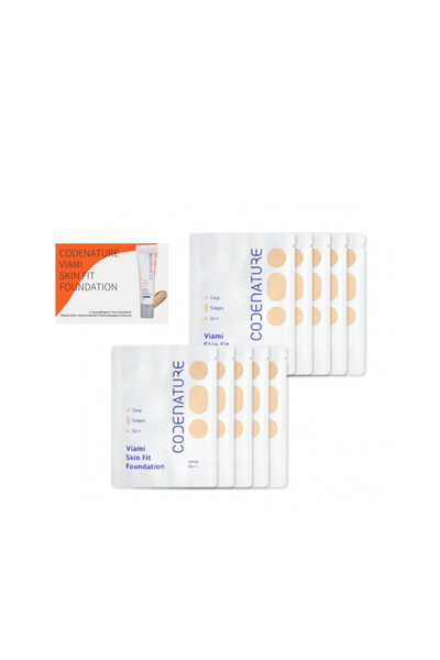 CODENATURE Viami Skin Fit Foundation SPF45 PA++ *10 pcs