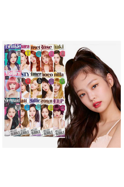 Miseenscéne Hello Bubble Foam Color BLACKPINK Limited Edition 12 Colors