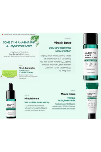 SOME BY MI - AHA, BHA, PHA 30 Days Miracle Starter Limited Set