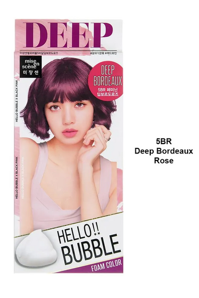 Miseenscéne Hello Bubble Foam Color BLACKPINK Limited Edition 12 Colors