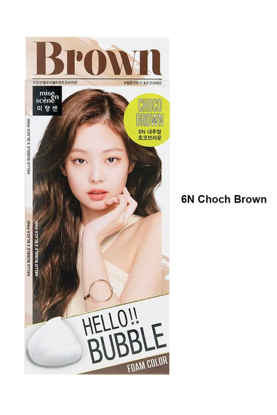 Miseenscéne Hello Bubble Foam Color BLACKPINK Limited Edition 12 Colors