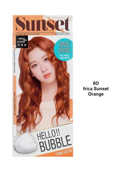 Miseenscéne Hello Bubble Foam Color BLACKPINK Limited Edition 12 Colors