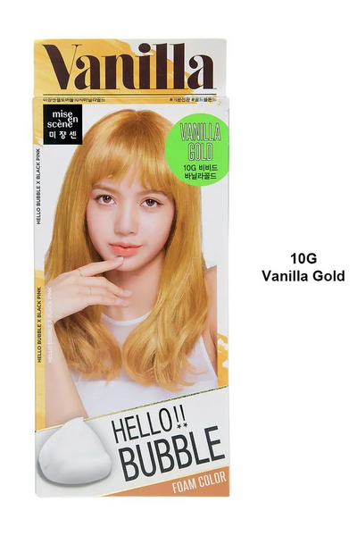 Miseenscéne Hello Bubble Foam Color BLACKPINK Limited Edition 12 Colors