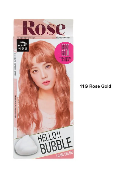 Miseenscéne Hello Bubble Foam Color BLACKPINK Limited Edition 12 Colors