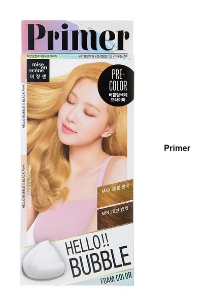 Miseenscéne Hello Bubble Foam Color BLACKPINK Limited Edition 12 Colors