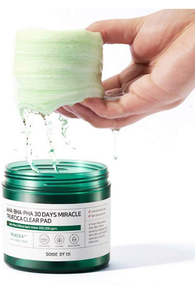 SOME BY MI AHA, BHA, PHA 30 Days Miracle Truecica Clear Pad *70 pads