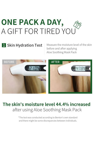 Benton Aloe Soothing Mask Pack  23g