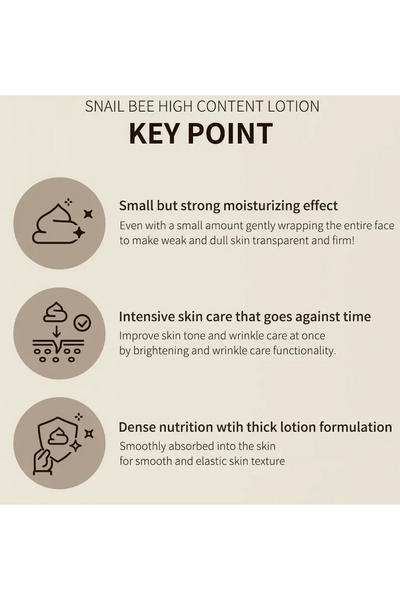 Benton - Snail Bee High Content Lotion 120ml