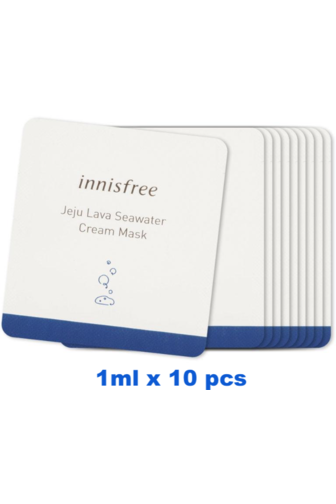 INNISFREE Jeju Lava Seawater Cream Mask 1ml x 10 pcs