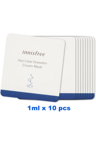 INNISFREE Jeju Lava Seawater Cream Mask 1ml x 10 pcs