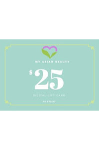 $25 My Asian Beauty Digital Gift Card