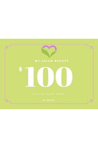 $100 My Asian Beauty Digital Gift Card