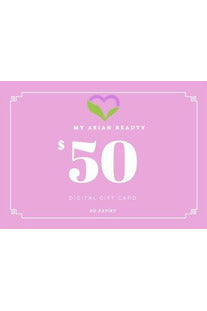 $50 My Asian Beauty Digital Gift Card