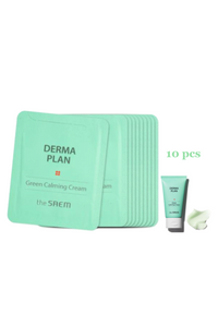 The Saem - Derma Plan Green Calming Cream 1.5ml *10 pcs