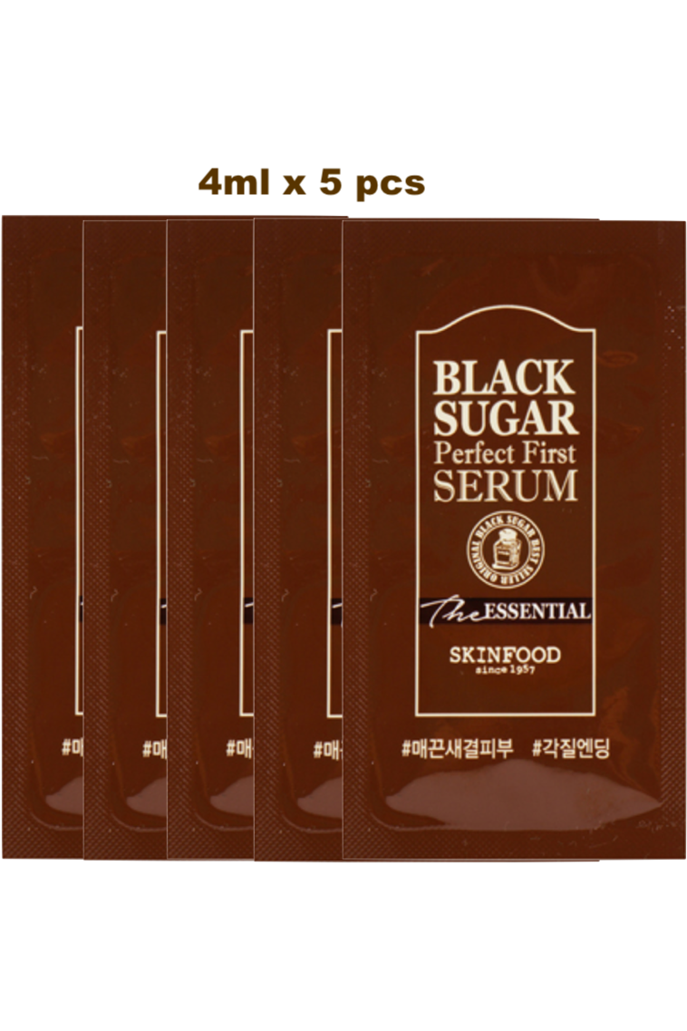 SKINFOOD Black Sugar Perfect First Serum The Essential 4ml x 5 pcs