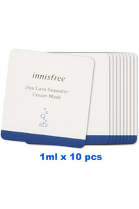INNISFREE Jeju Lava Seawater Cream Mask 1ml x 10 pcs