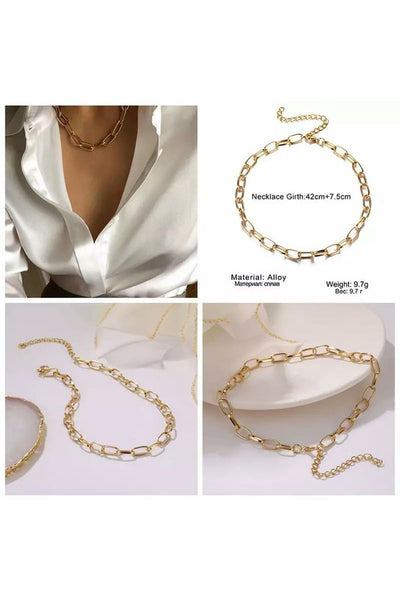 Trendy Gold Chain Necklaces For Women